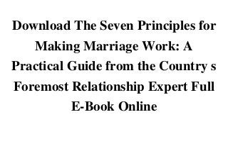 Download The Seven Principles for
Making Marriage Work: A
Practical Guide from the Country s
Foremost Relationship Expert Full
E-Book OnlineDownload Download The Seven Principles for Making Marriage Work: A Practical Guide from the Country s Foremost Relationship Expert Full E-Book Online Full FreeRead Download The Seven Principles for Making Marriage Work: A Practical Guide from the Country s Foremost Relationship Expert Full E-Book Online Kindle FreeRead Download The Seven Principles for Making Marriage Work: A Practical Guide from the Country s Foremost Relationship Expert Full E-Book Online Android OnlineRead Download The Seven Principles for Making Marriage Work: A Practical Guide from the Country s Foremost Relationship Expert Full E-Book Online Full Ebook OnlineRead Download The Seven Principles for Making Marriage Work: A Practical Guide from the Country s Foremost Relationship Expert Full E-Book Online PDF OnlineRead Download The Seven Principles for Making Marriage Work: A Practical Guide from the Country s Foremost Relationship Expert Full E-Book Online E-books OnlineDonwload Download The Seven Principles for Making Marriage Work: A Practical Guide from the Country s Foremost Relationship Expert Full E-Book Online ebook OnlineRead Download The Seven Principles for Making Marriage Work: A Practical Guide from the Country s Foremost Relationship Expert Full E-Book Online scribd OnlineListen Download The Seven Principles for Making Marriage Work: A Practical Guide from the Country s Foremost Relationship Expert Full E-Book Online Audiobook FreeListen Download The Seven Principles for Making Marriage Work: A Practical Guide from the Country s
Foremost Relationship Expert Full E-Book Online Audible Online
 