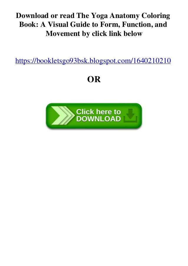 Download Anatomy And Asana Pdf
