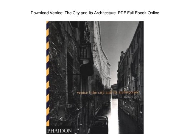 Architectural history of venice pdf creator