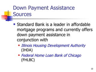 federal programs for down payment assistance