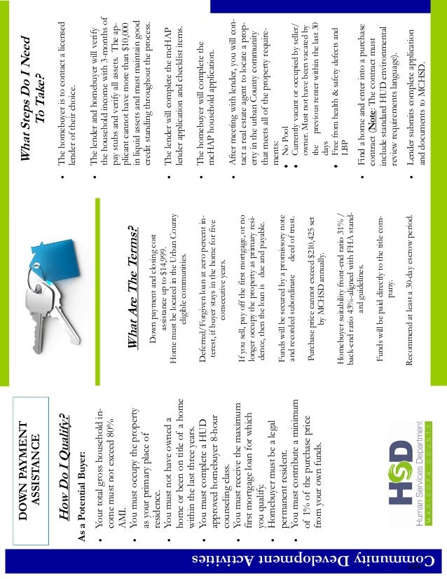 home down payment assistance program canada