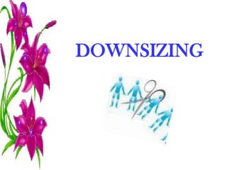 DOWNSIZING 