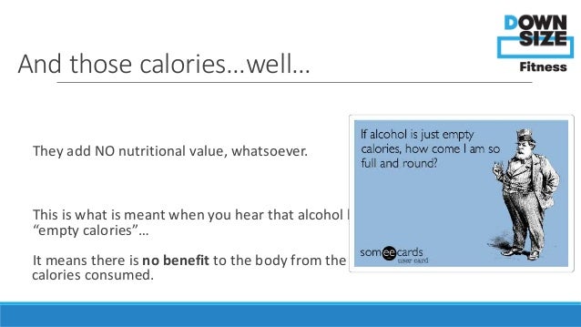 Alcohol Calories Weight Loss