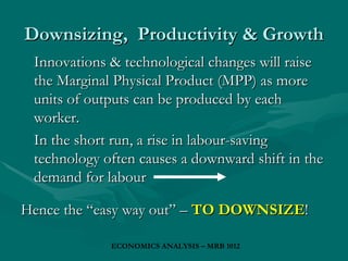 Downsizing & Business Reorganisation | PPT