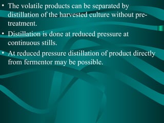 Basics of Downstream processing .ppt