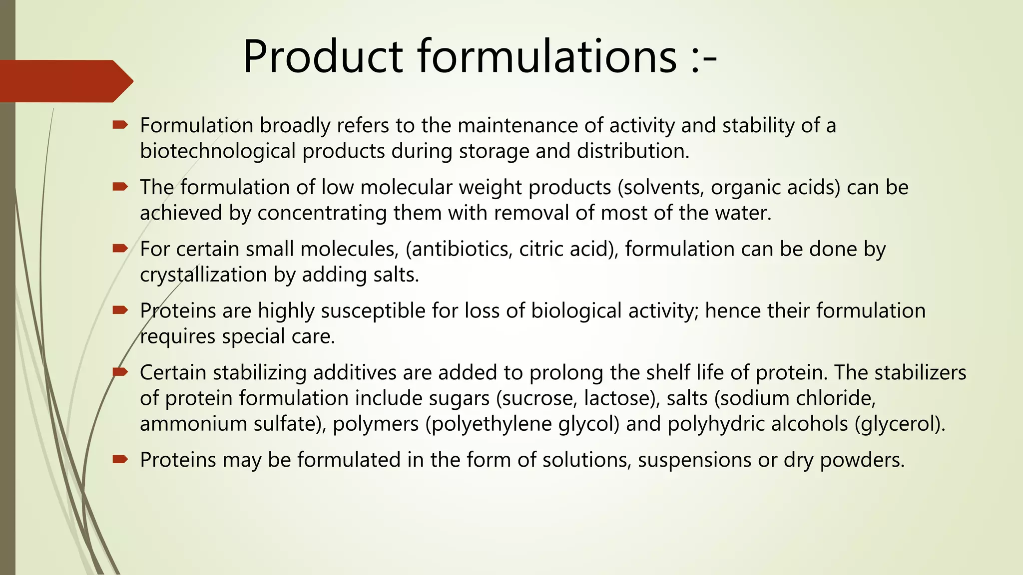 Downstream processing - industrial microbiology | PPTX