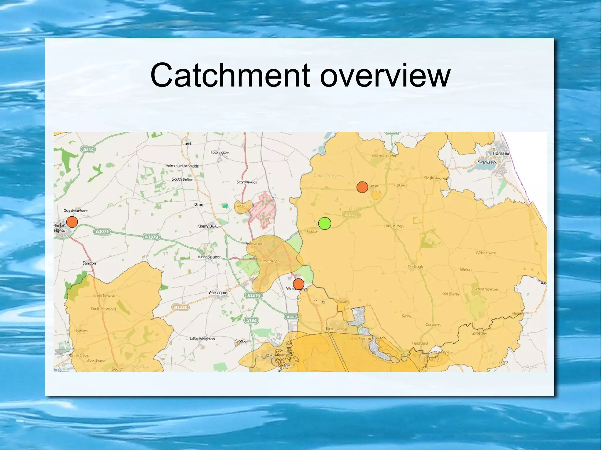 Catchment overview

 