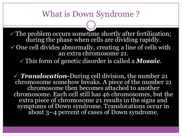 an analysis of the down syndrome and the cell division error Chromosomal abnormality high impact list 2472-1115 journal of down syndrome a chromosome abnormality occurs when there is an error in cell division. an analysis of the down syndrome and the cell division error Chromosomal abnormality high impact list 2472-1115 journal of down syndrome a chromosome abnormality occurs when there is an error in cell division.