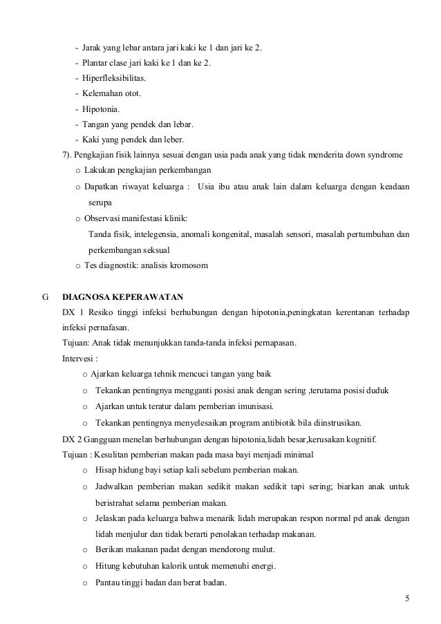 Down Syndrome (Materi Biologi)