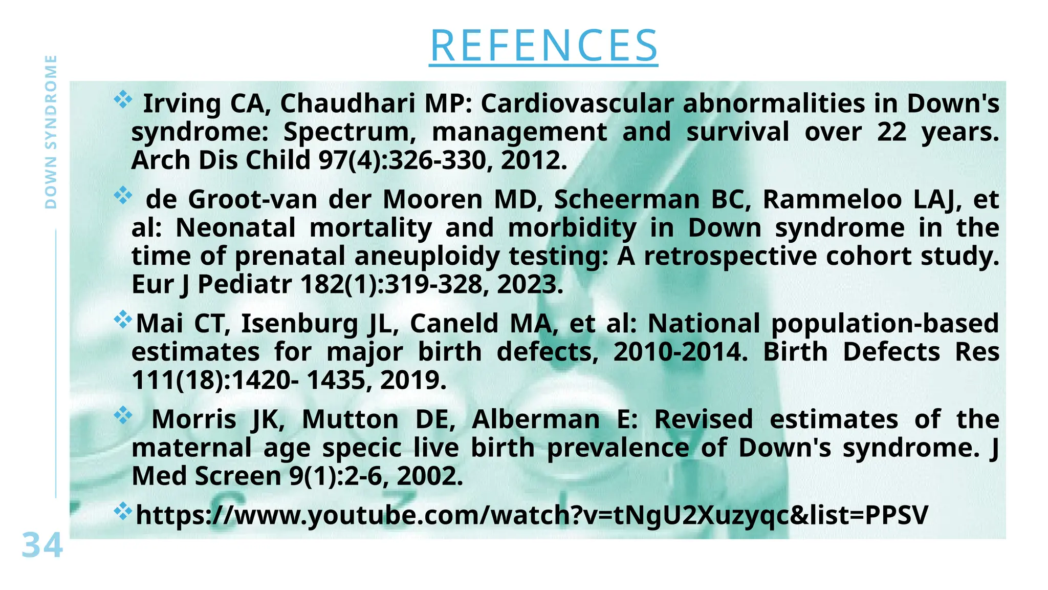 DOWN SYNDROME PRESENTATION (Anatomy & etiology).pptx.pptx