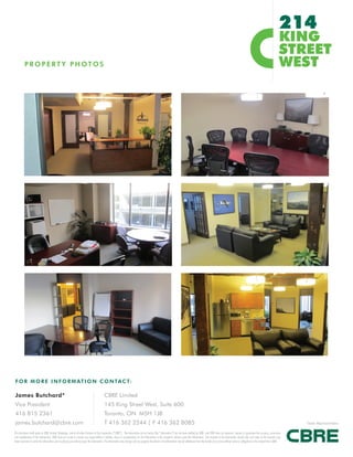 Downtown west toronto office space small | PDF