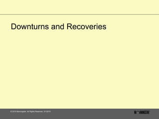 Downturns and Recoveries 