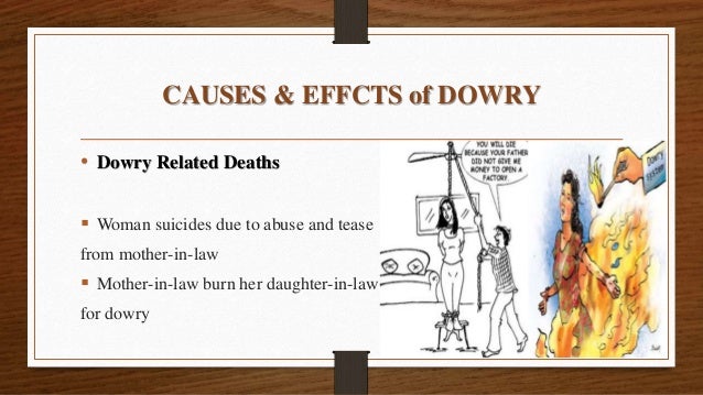 dowry as a social problem dowry as a social problem
