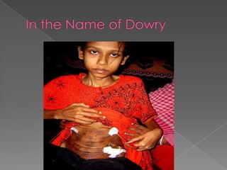 Dowry Death In India Finalpptx