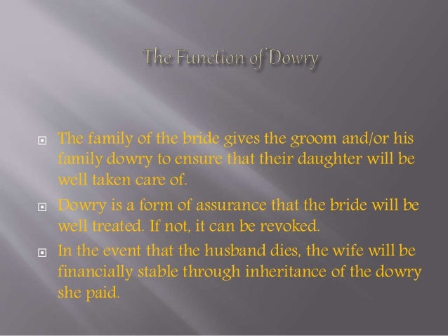 group discussion on dowry system