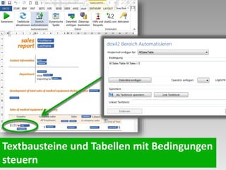 dox42 - Dokumente automatisieren, Daten integrieren