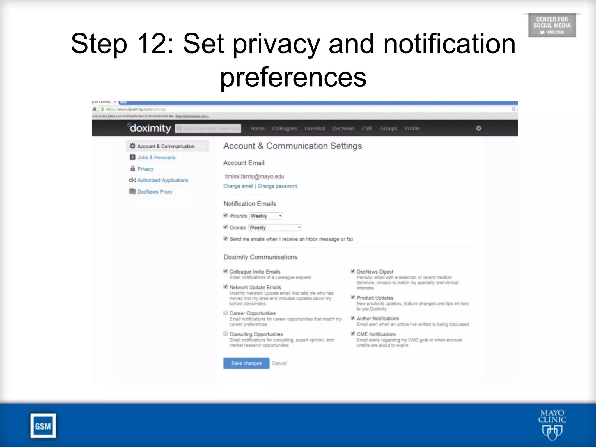 Step 8: Add Professional
Memberships
 
