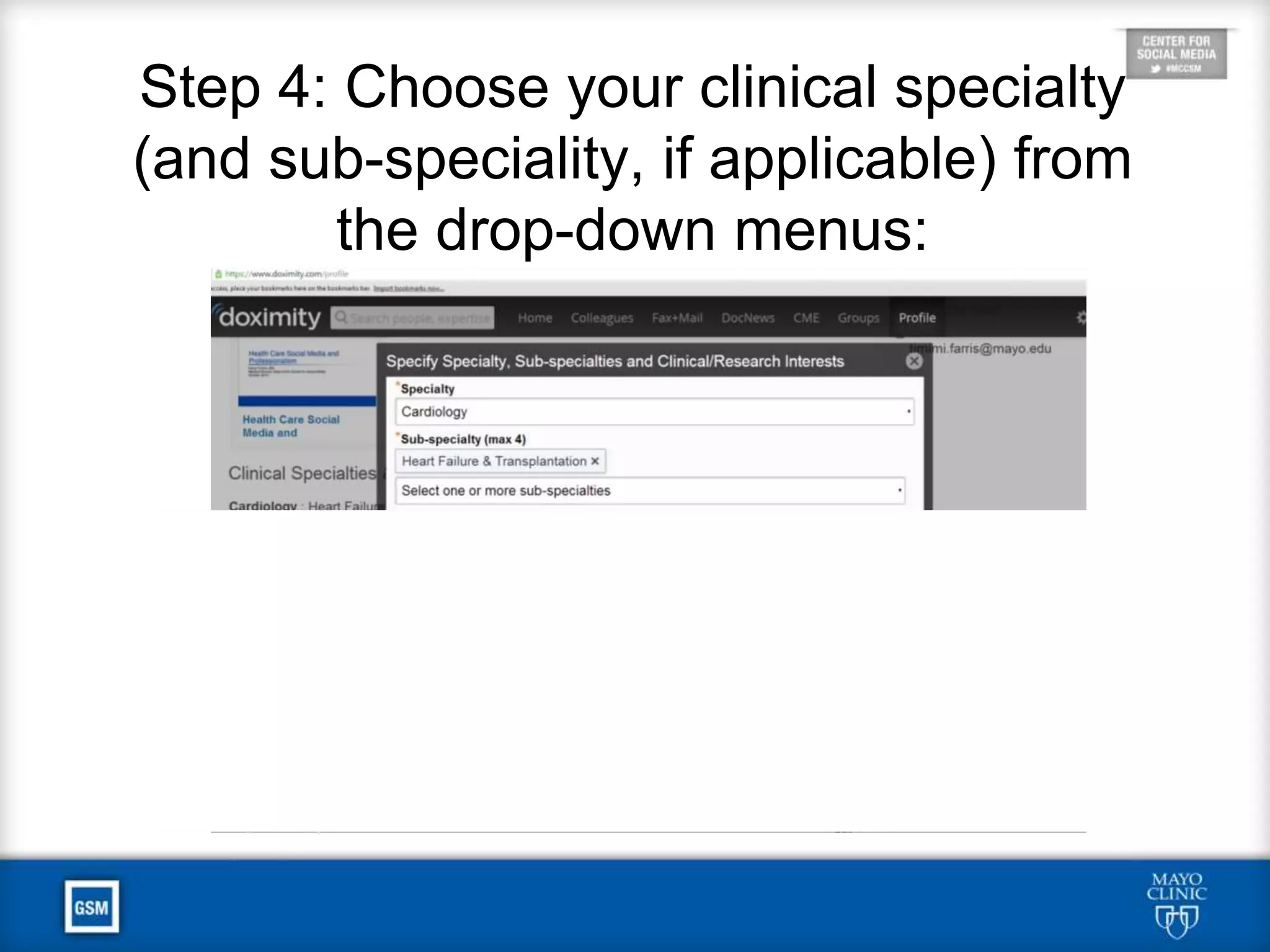 Save Time:
Upload or Email Your CV
• Mayo Physicians: Go to RE-AIMS and
download your CV (see next 2 slides)
• Other Physicians: Get your CV as a
Word document
 