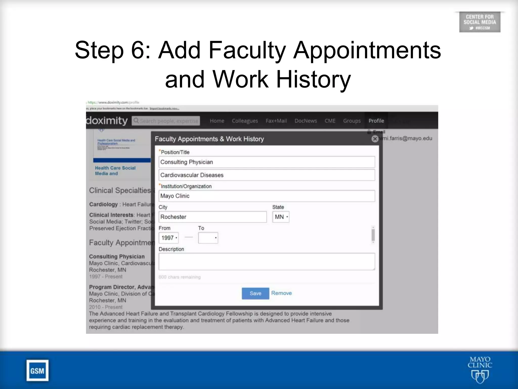 Mayo Staff CV Download
 