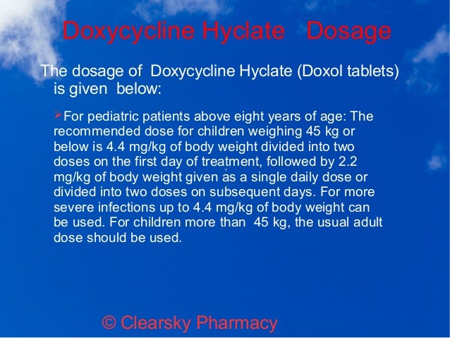 Doxol (Doxycycline Hyclate Tablets)