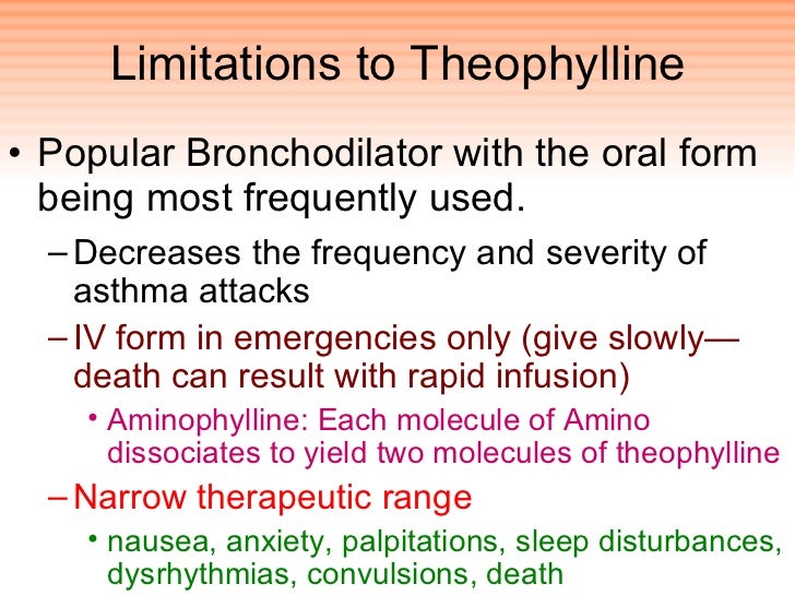 Doxophylline and asthma