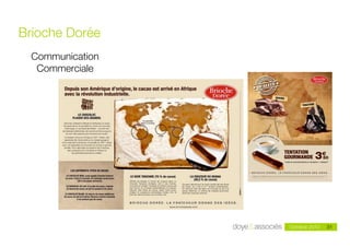 Brioche Dorée
  Communication
   Commerciale




                                                        31
                                               Octobre 2010   31
                  Doye & Associés - mai 2010
 