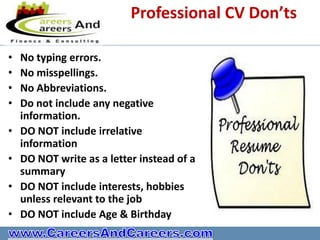 Do You Have A Killer CV