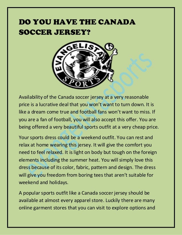cheap soccer jerseys canada