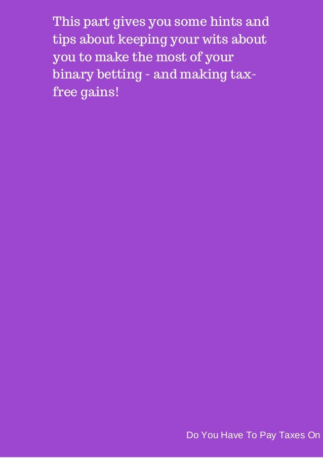 How old do you have to be to trade binary options