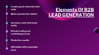 Buzz about B2B Lead Generation Slide 6