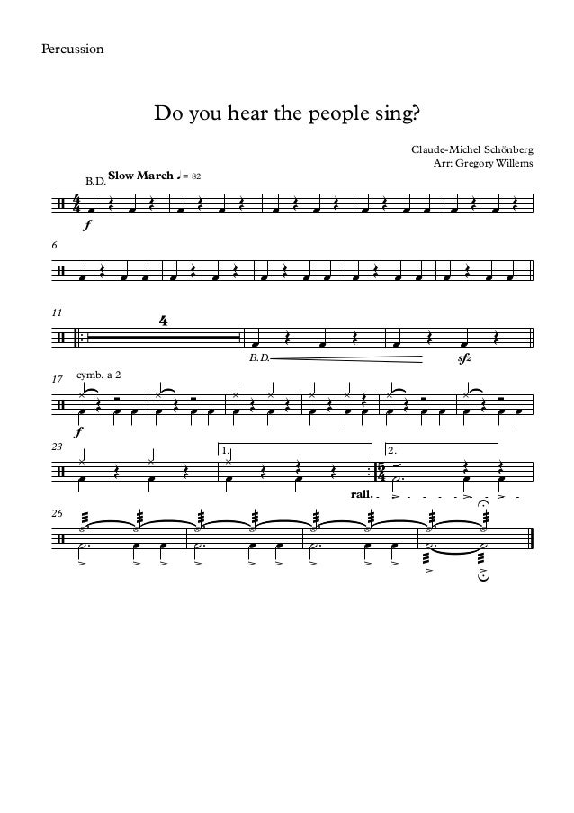 Do You Hear The People Sing Do You Hear The People Sing