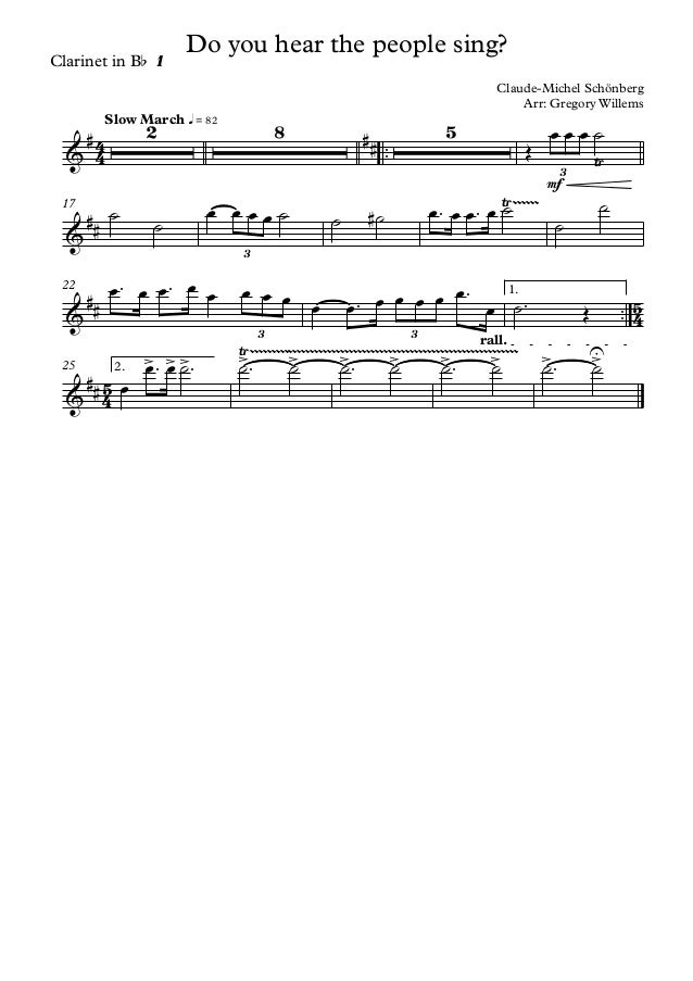 Do You Hear The People Sing