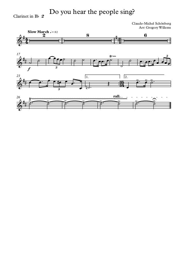 Do you hear the people sing