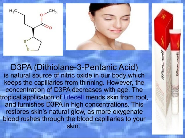 lifecell cream ingredients