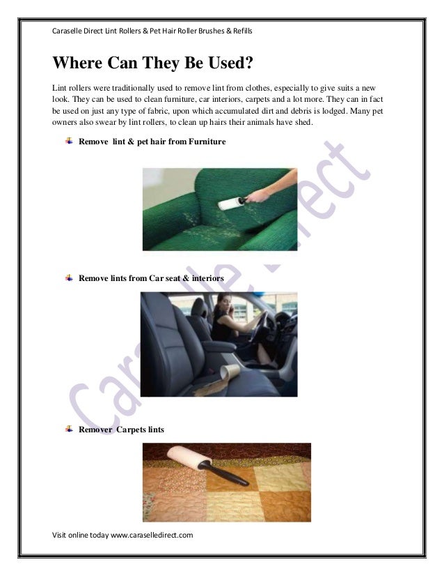 Do you know how useful lint rollers are?