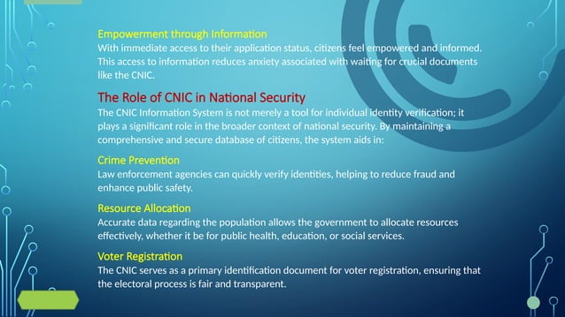 Do you know the CNIC Information System with Live Tracker.pptx