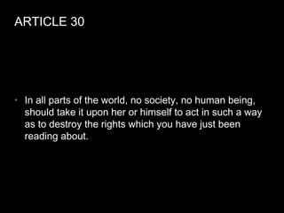 No More Basic Rights Do you know your basic human rights? | PPT