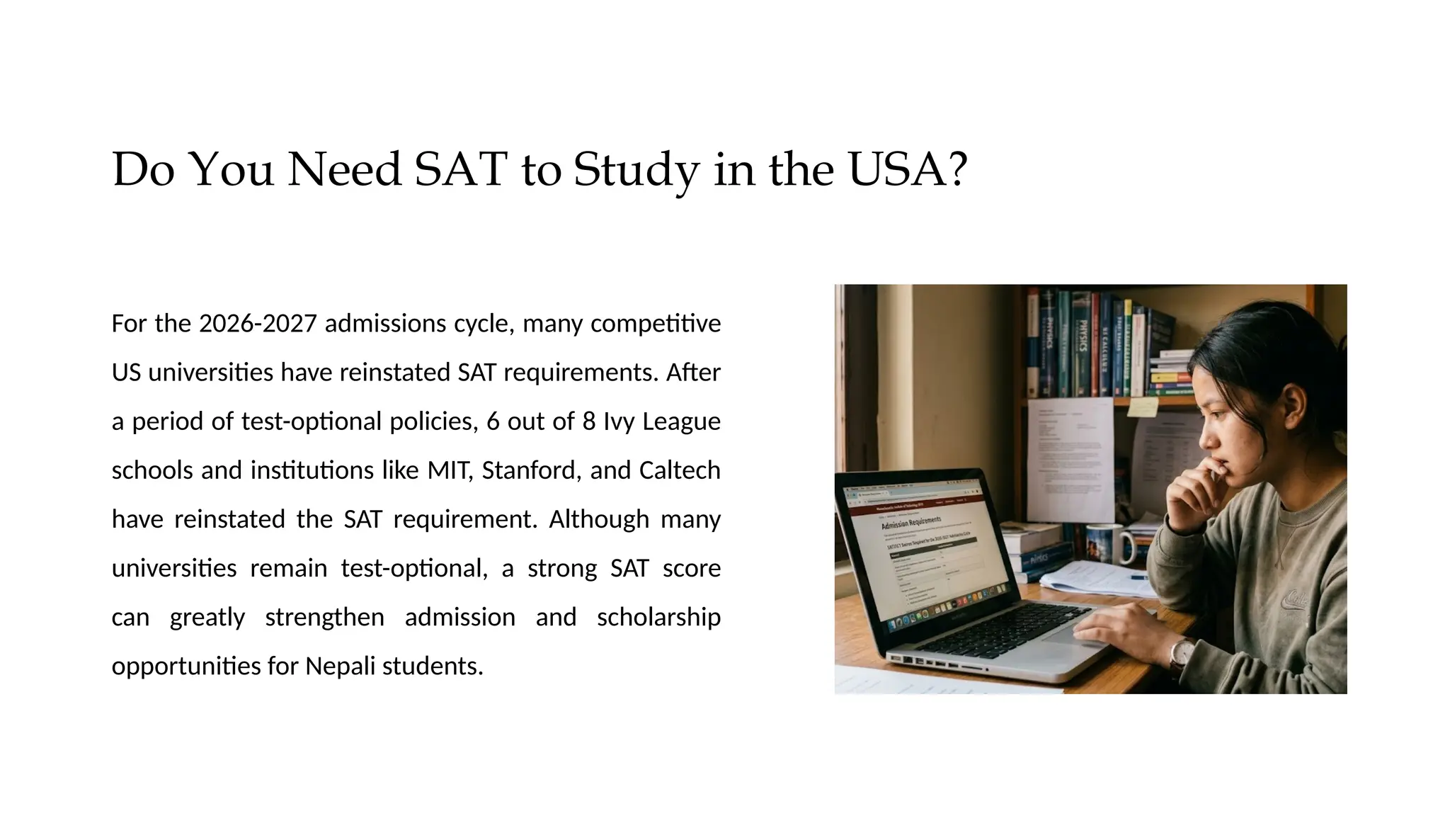 Do You Need SAT to Study in the USA? 2026 Complete Guide