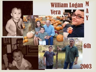 William Logan M
A
Vera
Y

6th
2003

 