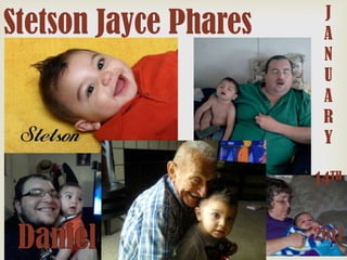 Stetson Jayce Phares

J
A
N
U
A
R
Y
14TH
2011

 
