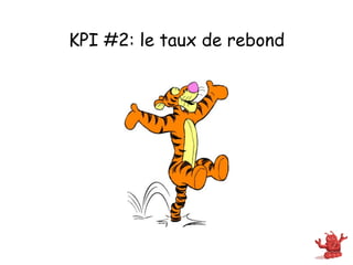KPI #2: le taux de rebond
 