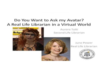 Do You Want to Ask My Avatar?