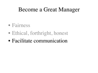 Do you want to be a manager (are you sure)