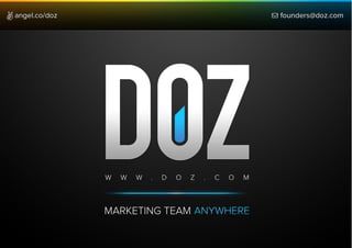 Doz Pitch Deck