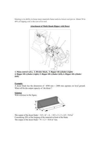 Dozer Ripper Frame Adimation Dozer & ripper | PDF