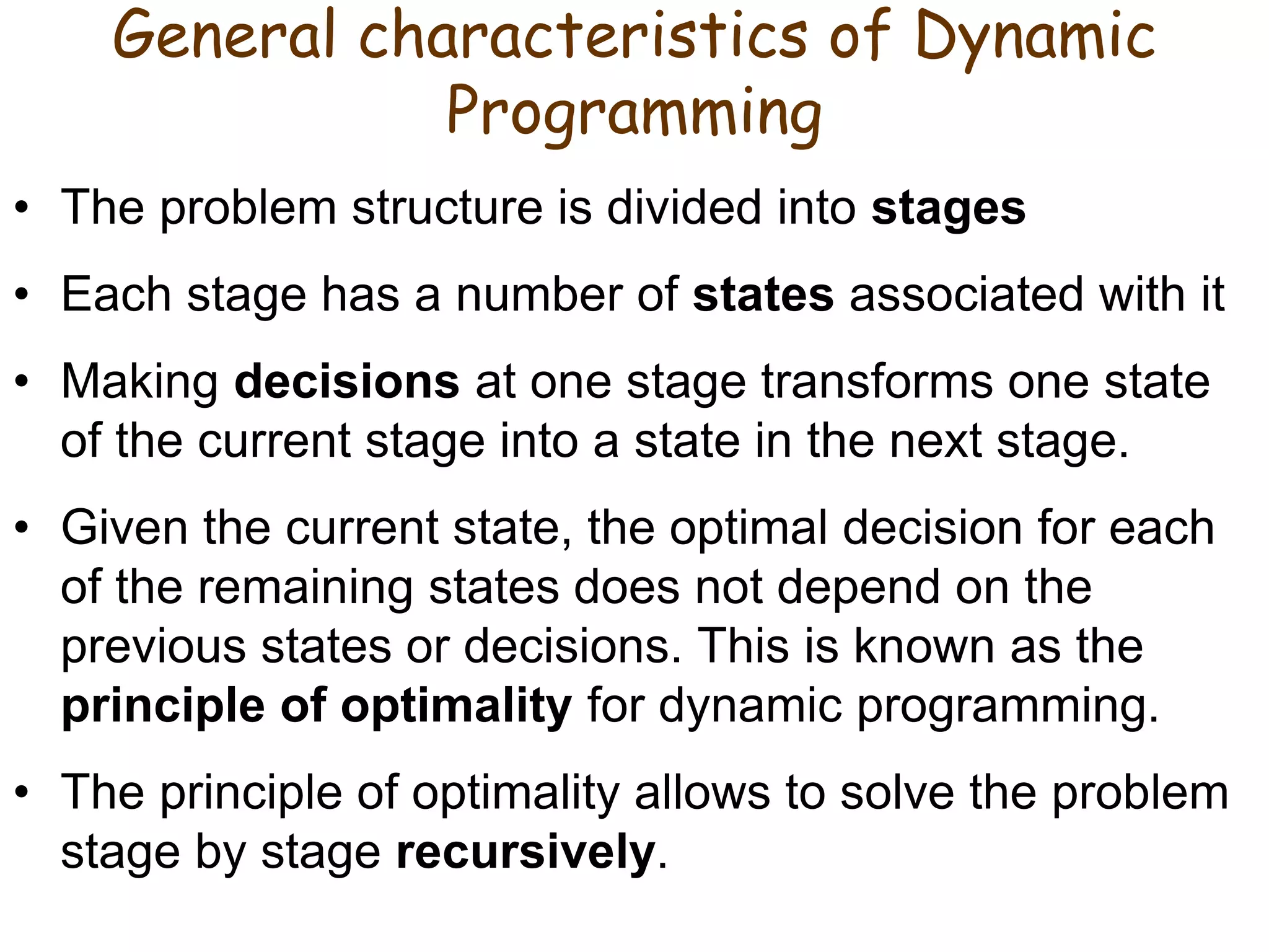 Dynamic Programming | PPTX