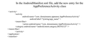 The mobile Application Development Data Persistence PPT | PPTX