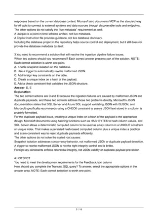 Mastering Microsoft DP-800: AI-Enabled Database Solutions and Semantic ...