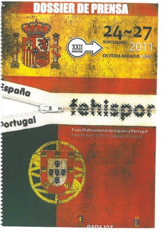 Dossier de Prensa FEHISPOR 2011