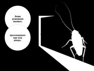 Ваши
домашние
визжат,
просовывают
еду под
дверь,
 